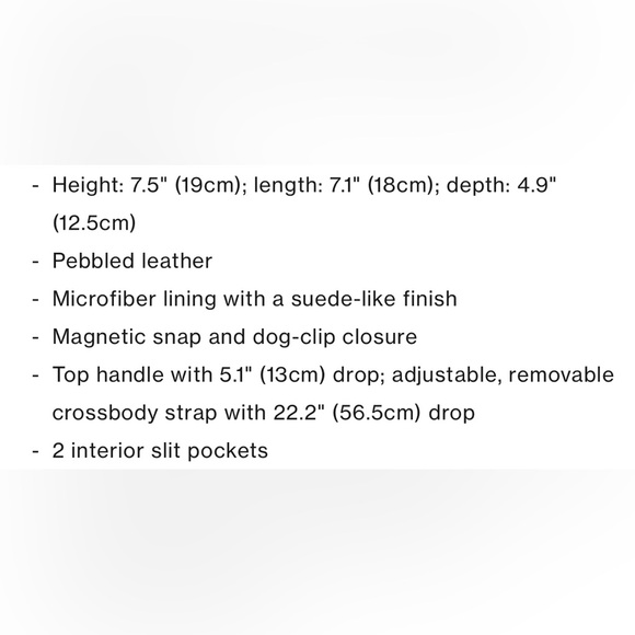 Tory Burch Small McGraw Bucket Bag Purse - Picture 13 of 13